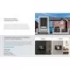 Video domofono jutiklinis monitorius EZVIZ 7 colių modelis 318500248 – atskiras valdymas dviejų šeimų butams