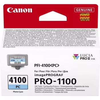 Canon LUCIA PRO II rašalo kasetė 1 vnt. Originali standartinio našumo Photo Žydra