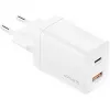 4smarts Ladegert PDPlug Duos 25W 1xC. 1xA. baltas