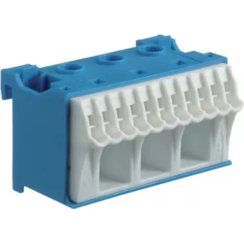 Hager KN14N mėlynas - baltas jungiamasis blokas (KN14N)