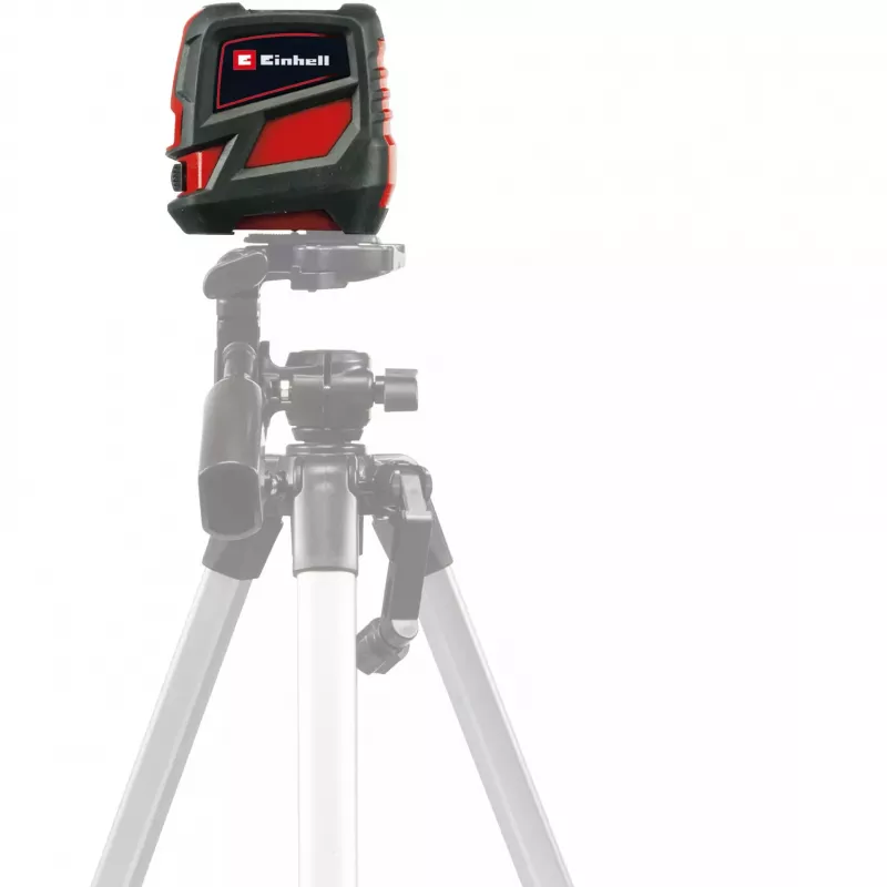Lazerinis nivelyras Einhell TC-LL 2 G — savaime išsilyginantis žalias kryžius ir 360° linija