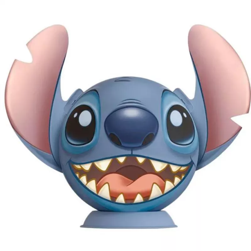 Ravensburger Disney Stitch 3D dėlionė vaikams nuo 6 metų – 72 detalės – nereikia klijų – Velykinės dovanos vaikams