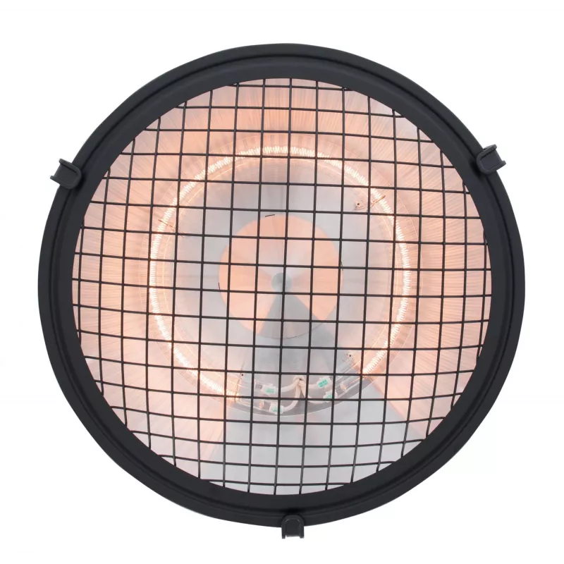 Sunred IND-2100H - lubinis šildytuvas 2100 W, juodas