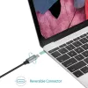 CB-CD6 Ultrafast Braided Quick Charge USB C - USB C 2m