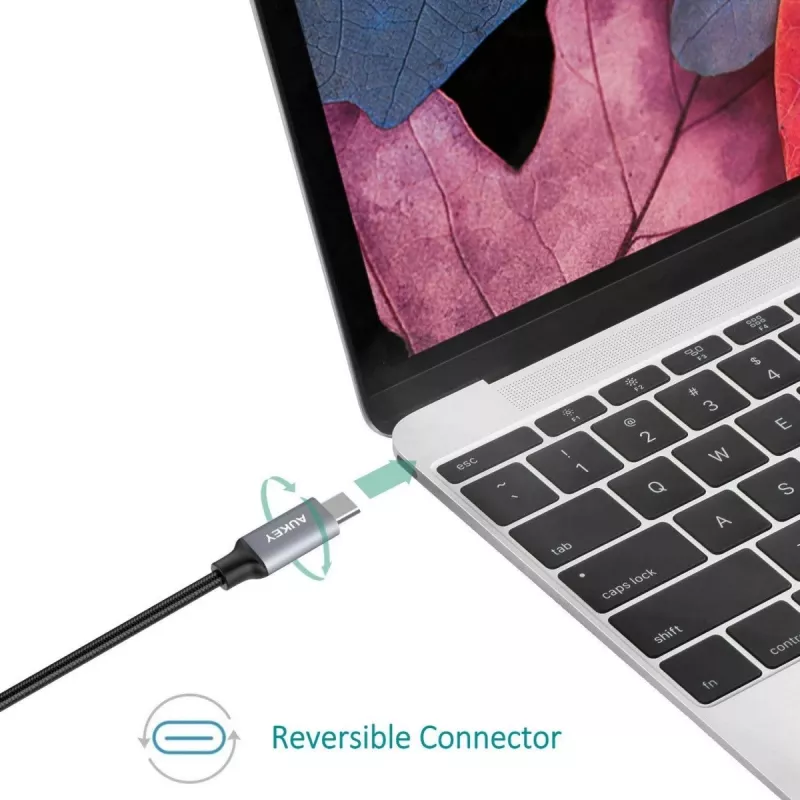 CB-CD6 Ultrafast Braided Quick Charge USB C - USB C 2m