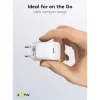 Goobay Universalus juodas AC greitojo įkrovimo vidinis įkroviklis 65403 USB Type-C 110-240V