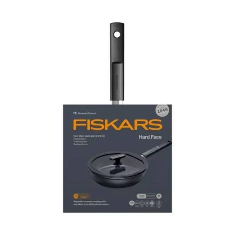 Fiskars Hard Face 1075528 Neprideganti keptuvė 24 cm 2,2 l