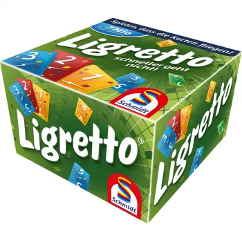 Ligretto, kortų žaidimas žalias