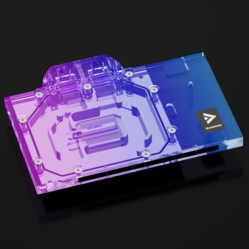 Vandens blokas Barrow LRC2.0, skirtas RTX 4090 Founders Edition Aurora RGB Acrylic