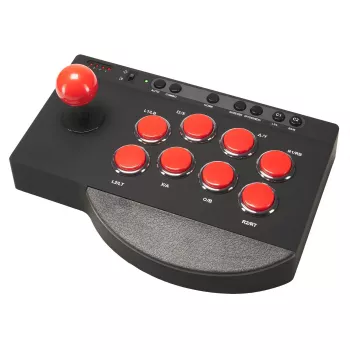 Fightstick Subsonic SA5662 juoda raudona Bluetooth USB PlayStation 4