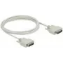 Nuoseklusis laidas DeLOCK 85977 Smėlio spalvos 3 m Sub-D15