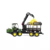 Bruder John Deere 1210E Forwarder su griebtuvu