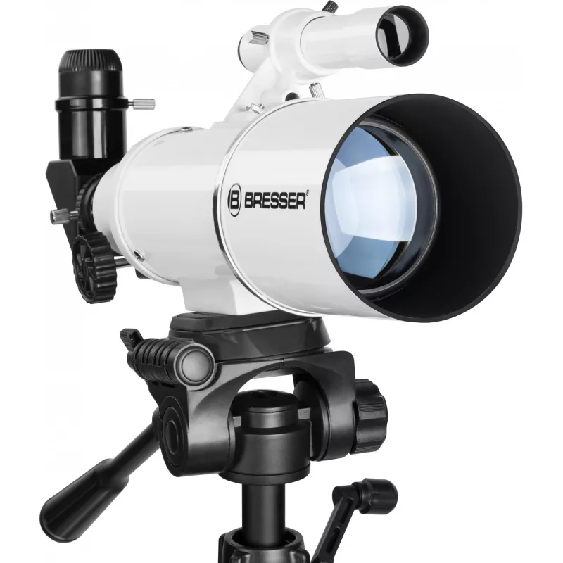 Bresser Optics CLASSIC 70/350 Refraktorius 140x juodas, baltas