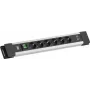 Maitinimo lizdas Bachmann CONNECTUS BM005920 — 6x CEE7 lizdai, 1x USB-A 22W, 2,0 m laidas