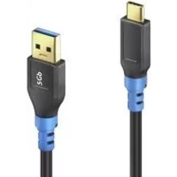USB laidas PureLink FI-U320-020 2m USB 3.2 Gen 1 USB A USB C Juoda Mėlyna