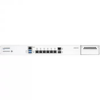 LANCOM R&S Unified Firewall UF-360 - Ugniasienė - 8 prievadai - GigE - 1U - Montuojamas stelaže