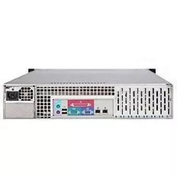 Super Micro Supermicro SC825 TQC-600LPB - Rack Mount 2U - E-ATX - SATA/SAS - Hot-Swap 600 Watt - Juoda (CSE-825TQC-600LPB)