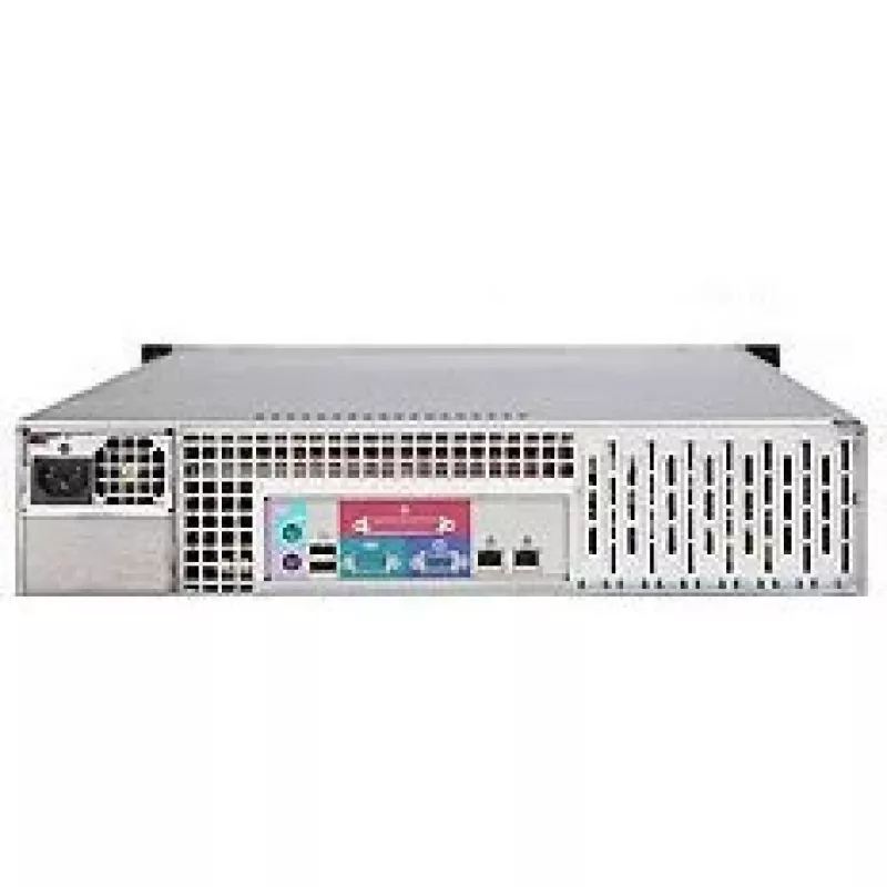 Super Micro Supermicro SC825 TQC-600LPB - Rack Mount 2U - E-ATX - SATA/SAS - Hot-Swap 600 Watt - Juoda (CSE-825TQC-600LPB)