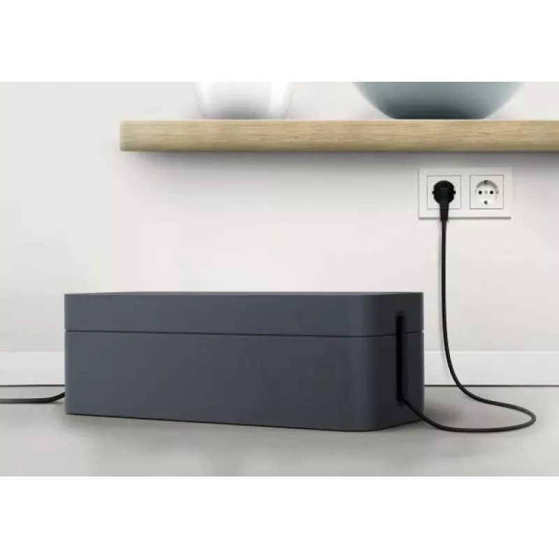 Durable Cavoline Box L kabelių dėžė stalams grafito 1 vnt. 503037