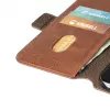 Krusell PhoneWallet Samsung Galaxy S21+ – odinis dėklas su pinigine, vintage cognac