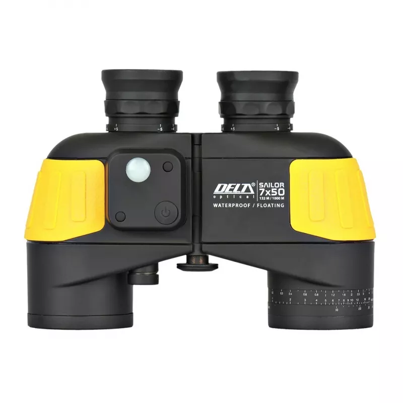 Žiūronai Delta Optical Sailor 7x50 C1 vandeniui atsparūs, lengvi 7×50