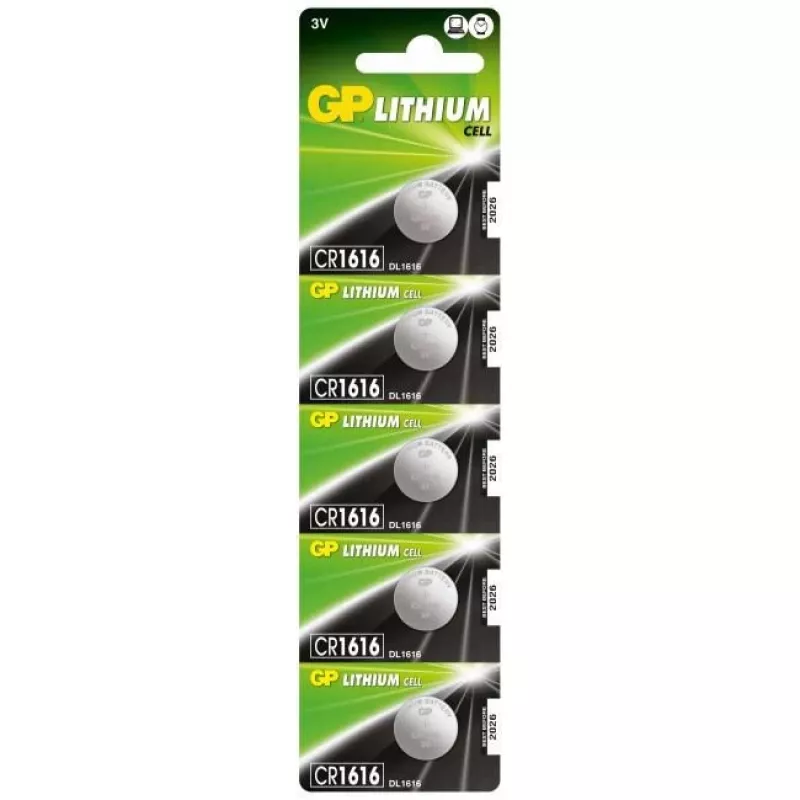 Vienkartinė baterija GP Batteries CR1616