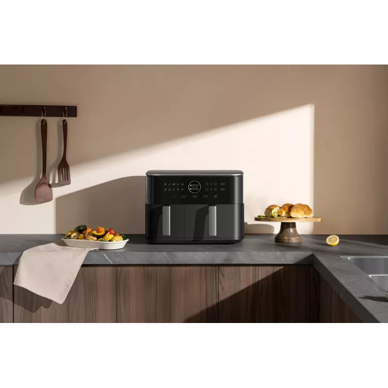 Xiaomi Dual Zone EAN Oro gruzdintuvė 10 L 2700 W bendra galia juoda