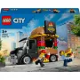 LEGO City Burger Van Food Truck Toy for 5 Plus Year Old Boys & Girls Vehicle Building Toys Kitchen Playset with Vendor Minifigure and Accessories