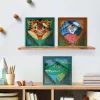 Ravensburger dažymo rinkinys CreArt Do it together – Krokodilas (vaikų bendras dažymo rinkinys)