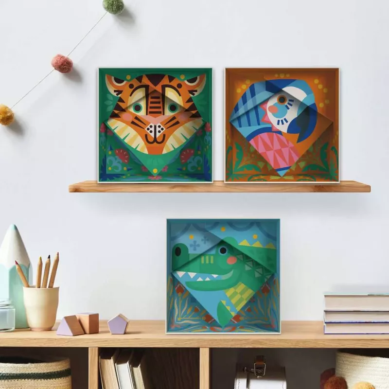 Ravensburger dažymo rinkinys CreArt Do it together – Krokodilas (vaikų bendras dažymo rinkinys)