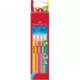 Spalvoti pieštukai Faber-Castell Jumbo GRIP