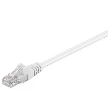 Wentronic Goobay CAT 5e jungiamasis kabelis, U/UTP, baltas, 3 m - CCA vario mišinys (68506)