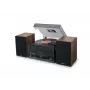 Namų garso midi sistema muse MT-120 MB — 20 W RMS, 2 krypčių garsiakalbiai, kintamoji srovė 100–240 V 50/60 Hz, juoda/skaidri/medžio