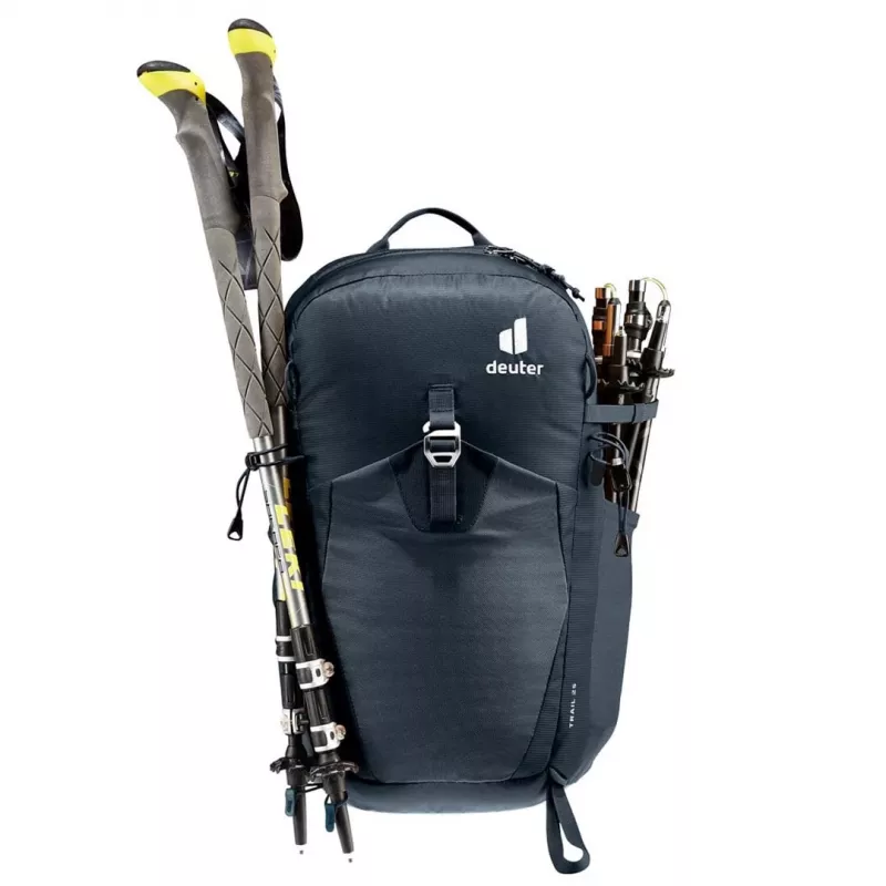 Krepšys DEUTER Trail 25 — 25 l žygių dieninė kuprinė, juoda-skalūno