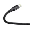 Baseus Rapid 3-in-1 USB laidas 1,5 m USB A USB C/Micro USB A/Lightning juodas