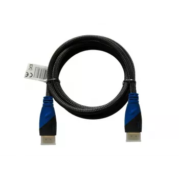 HDMI laidas SAVIO CL-48 2 m, HDMI 1.4, 4K (4096x2160), ARC, Ethernet, paauksuoti kontaktai