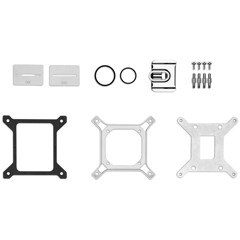 EK Water Blocks EK-Quantum Magnitude Frame Upgrade Kit, 1700 - Sidabrinė