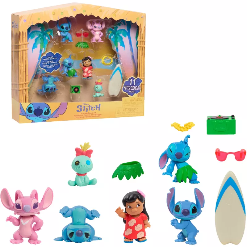 Disney Stitch kolekcinių figūrėlių rinkinys, žaidimų figūrėlė
