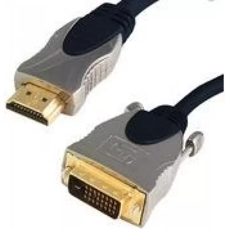 Vaizdo kabelio adapteris ShiverPeaks 77483-SPP 3 m HDMI DVI-D mėlynas