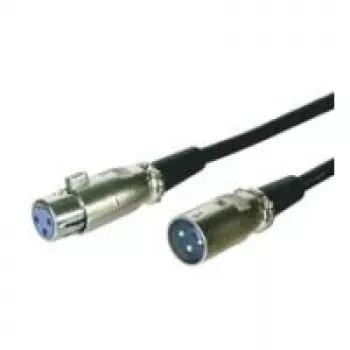 Microconnect XLRMF6 garso kabelis 6 m XLR (3 kontaktų) Juodas