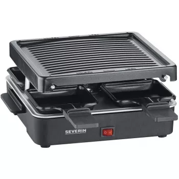 Severin Mini Raclette grilis 4 nedidelės nepridegančios keptuvės 600 W