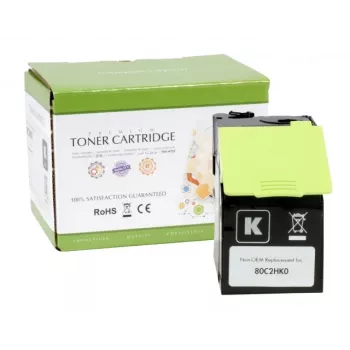 Suderinami Static-Control Lexmark 802HK, juoda, didelio našumo, 4000 psl. (80C2HC0)
