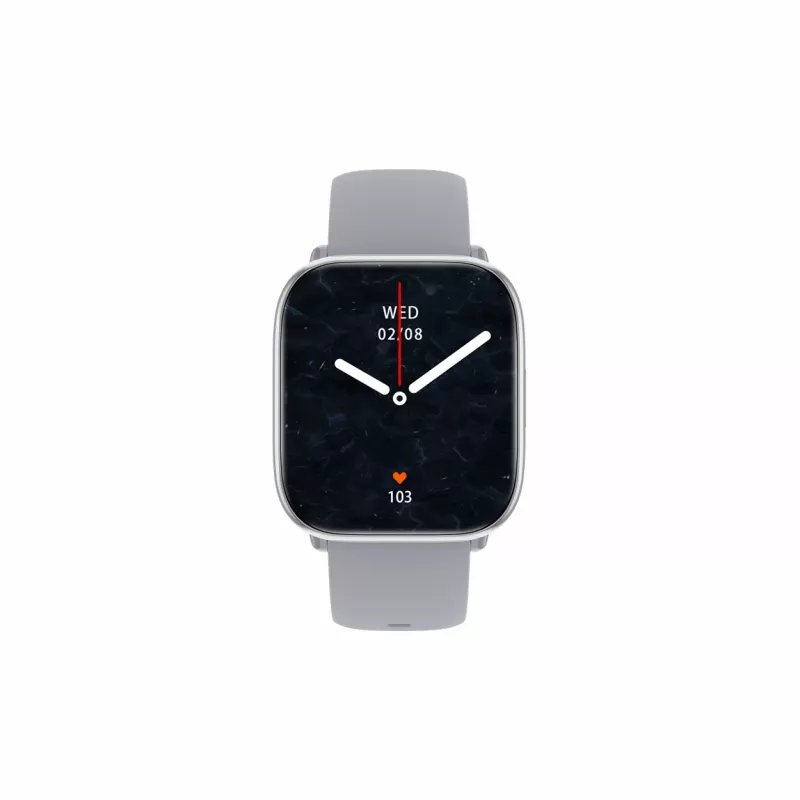 myPhone Watch Pastel 4,45 cm (1,75 inch) AMOLED 40 mm Skaitmeninis 390 x 450 pikselių Liečiamas ekranas Sidabrinis