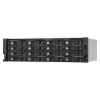 QNAP TL-R1600PES-RP išorinis diskų korpusas HDD/SSD korpusas Juoda, Pilka 2.5/3.5 colio