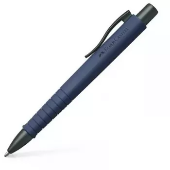 Tušinukas a.w. faber-castell 241189 — užsegamas ištraukiamas, mėlynas rašalas, itin storas antgalis, tamsiai mėlynas korpusas, 1 vnt.