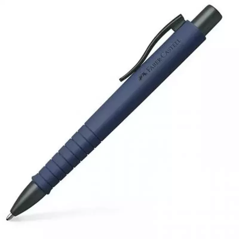 Tušinukas a.w. faber-castell 241189 — užsegamas ištraukiamas, mėlynas rašalas, itin storas antgalis, tamsiai mėlynas korpusas, 1 vnt.