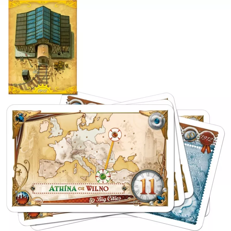 Stalo žaidimas šeimai Rebel Asmodee Zug um Zug - Europa 1912, amžius 8+