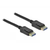 Delock - DisplayPort laidas - DisplayPort (kišt.) į DisplayPort (kišt.) - DisplayPort 2,0 - 2,0 m - palaiko 10K 60 Hz (10 240 x 4320) - juodas (80262)
