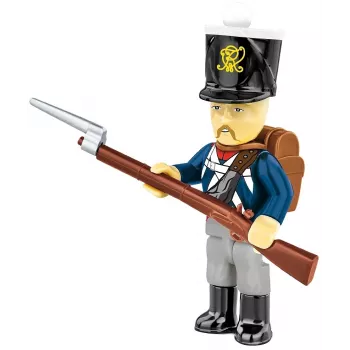 Cobi Prūsijos karių rinkinys — 39 detalės, kolekcionuojamos minifigūrėlės