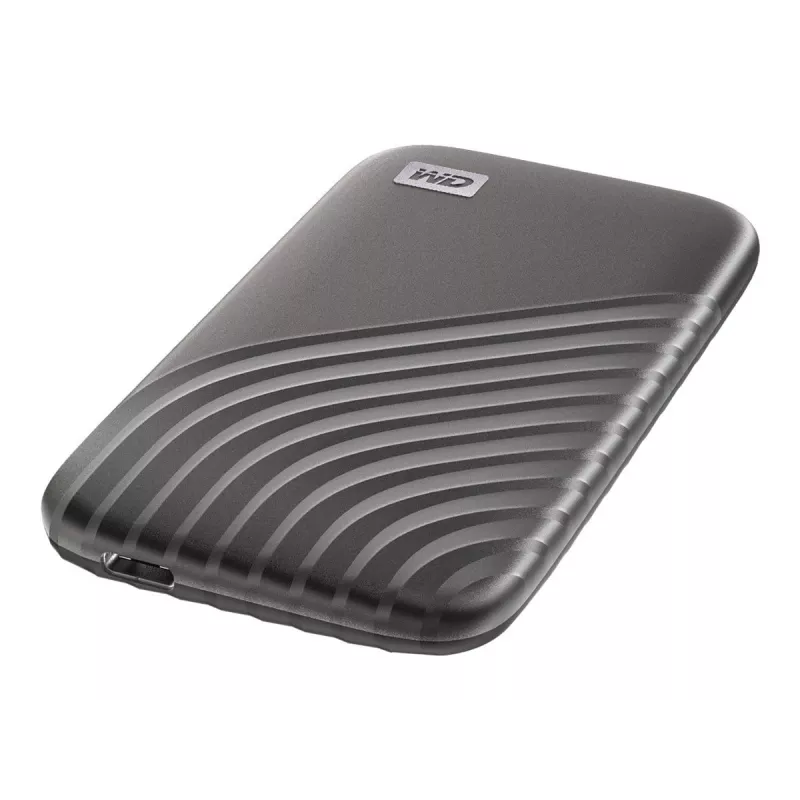 Išorinis SSD | WESTERN DIGITAL | My Passport | 1TB | USB-C | Rašymo greitis 1000 MB/s | Skaitymo greitis 1050 MB/s | WDBAGF0010BGY-WESN